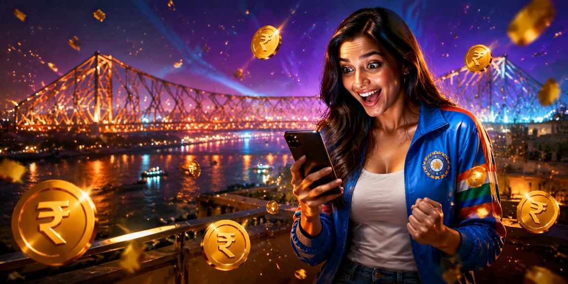 VIP player enjoying high-stakes cricket betting in Kolkata